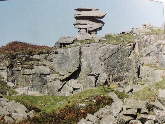 On the Moor archive photograph: cheese